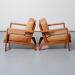 Pair of Rene Gabriel Lounge Chairs